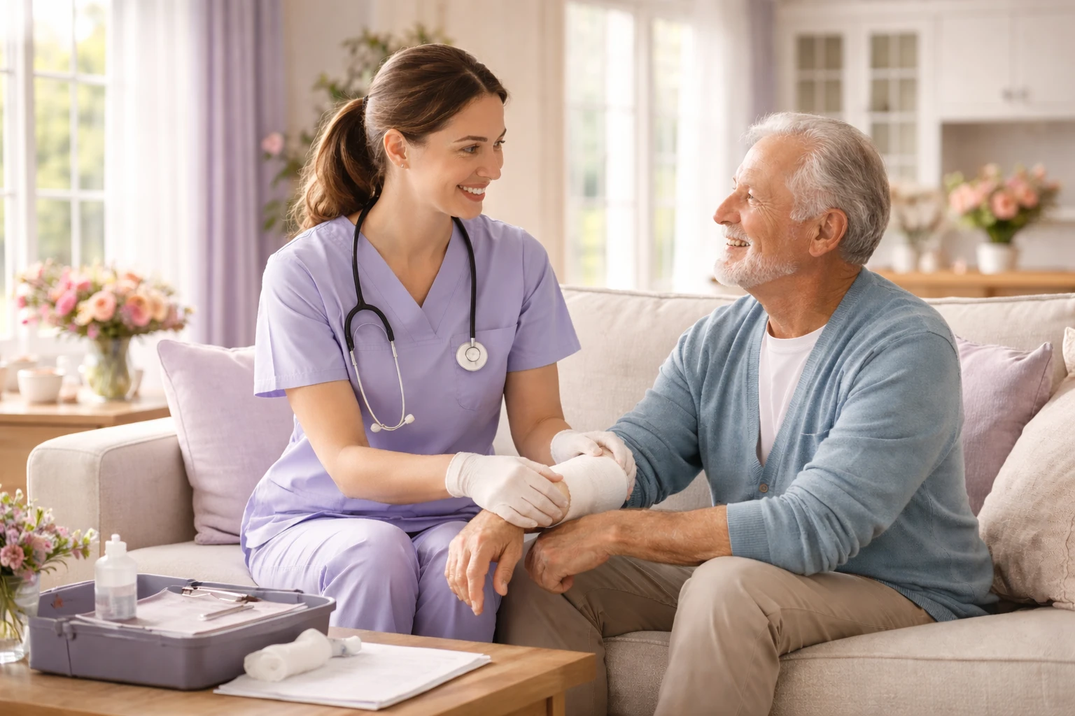 Wound Care at Home in Century City