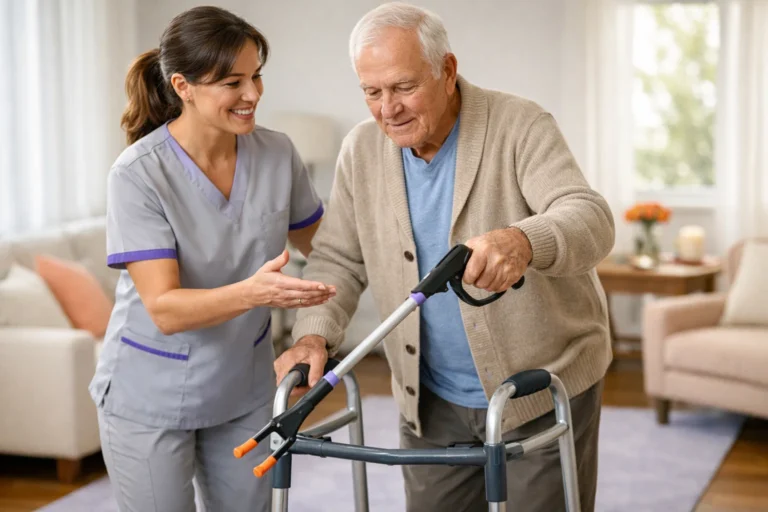 Adaptive Equipment Training at Home