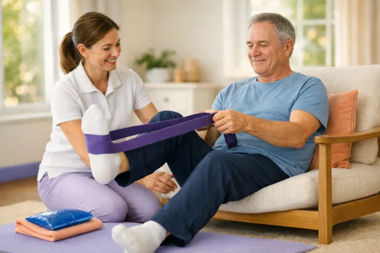 Knee Replacement Rehab at Home