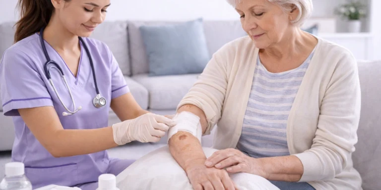 Wound Dressing Changes at Home