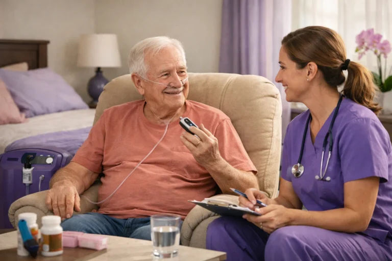 Managing COPD at Home With Skilled Nursing Support
