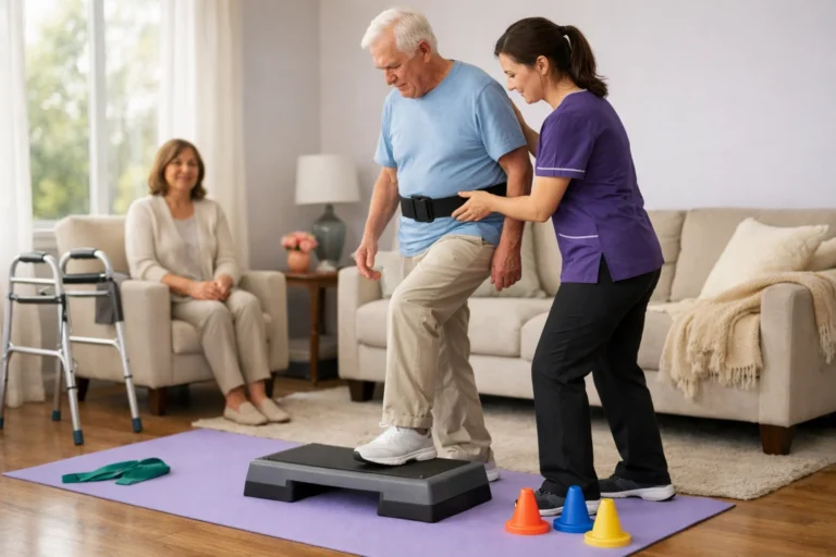 What Happens During a Home Health Physical Therapy Visit?