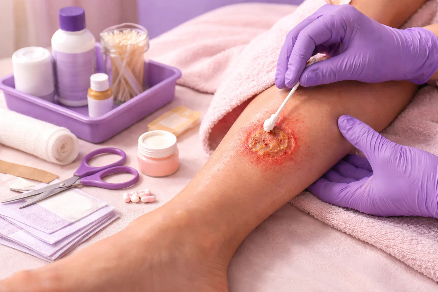 Infected Wound Care at Home