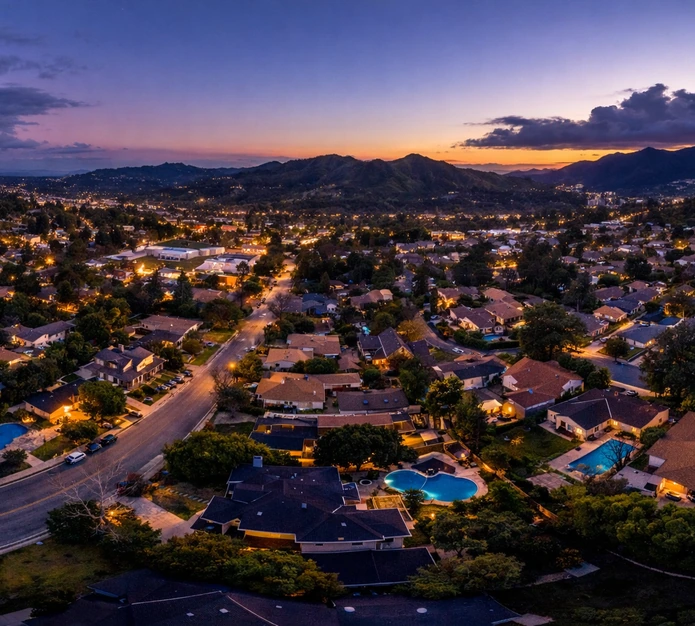 La Crescenta–Montrose, CA city view for in-home wound care services