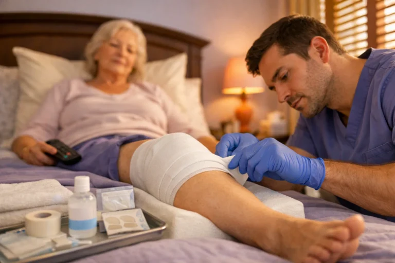 Wound Care After Hip or Knee Replacement Surgery