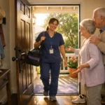Home Health Nurse Visit