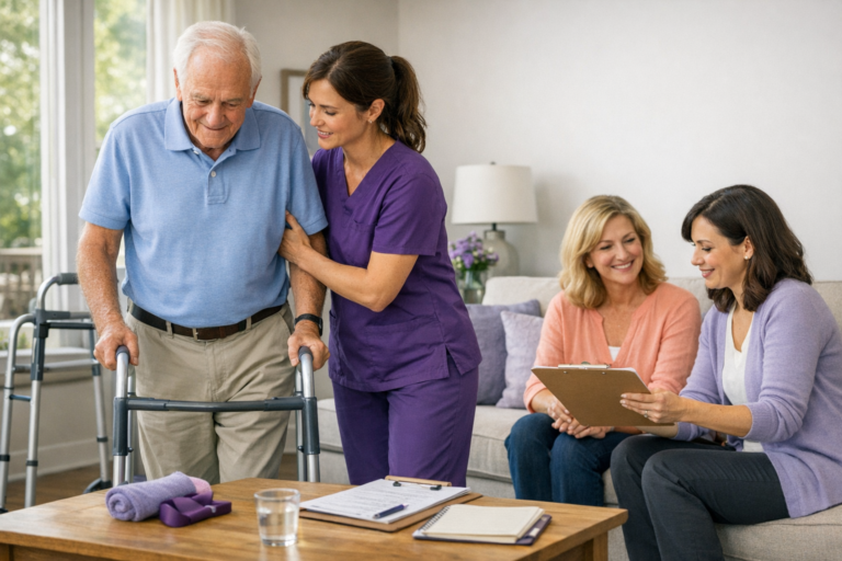 PT, OT, and Speech Therapy at Home After Hospital Stay